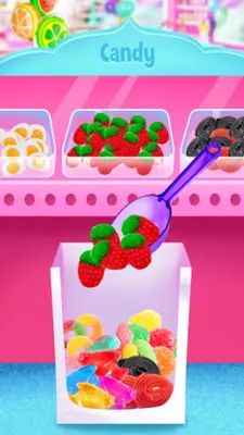 Sweet Rainbow Candy Cooking android App screenshot 1